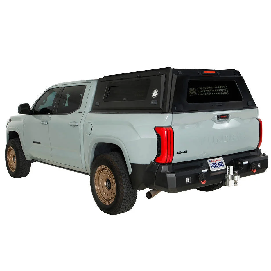 Overland Vehicle Systems 70200022 - Expedition Pro Plus Truck Cap W/Full Wing Window Doors, Front and Rear Windows and 3rd Brake Light 09-26 Ram 2500/3500