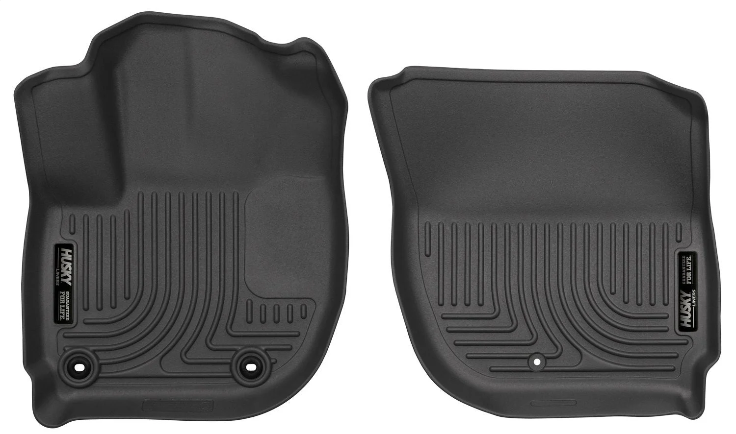 Husky Liners 18491 - 2016 Honda HR-V Weatherbeater Black Front Floor Liners