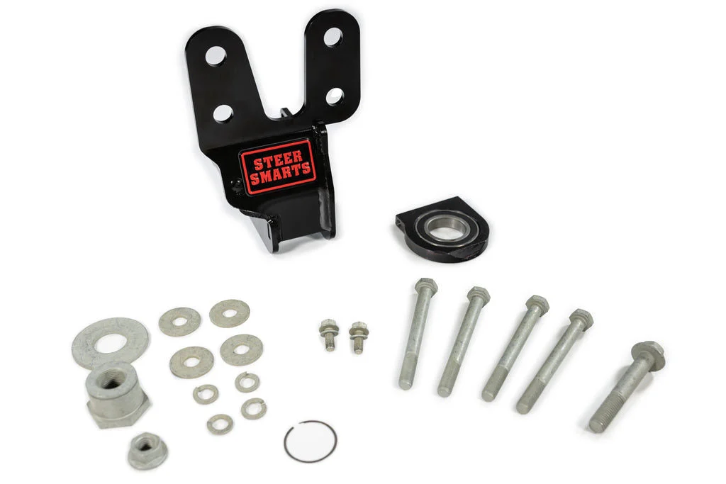 Steer Smarts 79052001 - Jeep Sector Shaft Brace with Frame Side Track Bar Reinforcement Bracket  Yeti XD For 07- 18 Wrangler JK/JL/Gladiator JT All Models