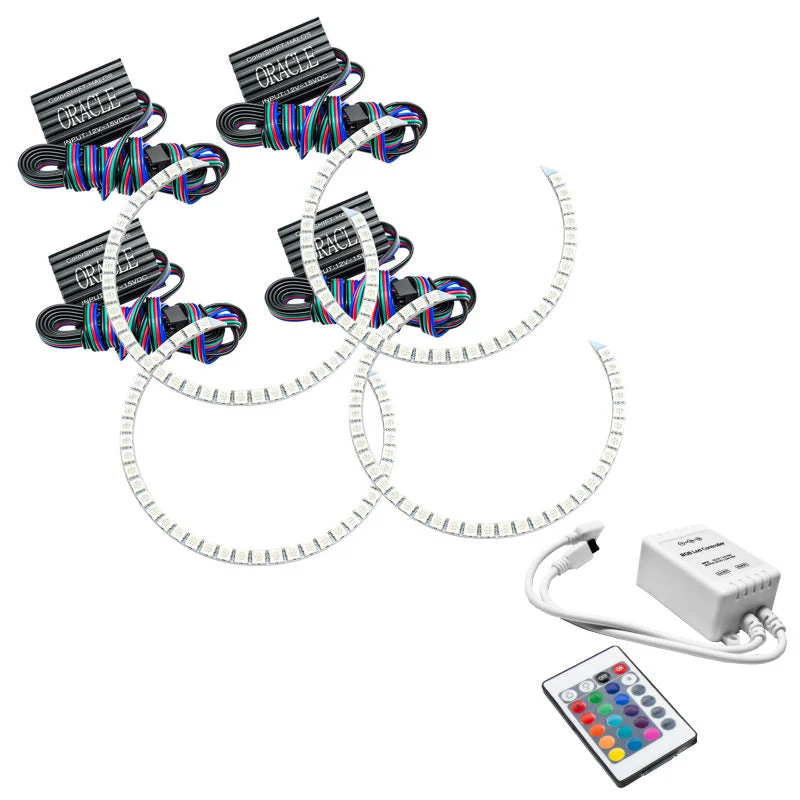 ORACLE Lighting 2633-504 - BMW M3 98-05 Halo Kit - ColorSHIFT w/ Simple Controller