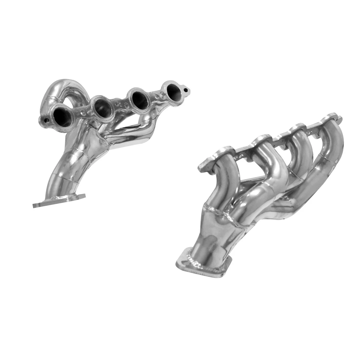 Flowmaster 814121 - Header 409S - Block Hugger - 3.00 in. Stock Flange Outlet - Pair