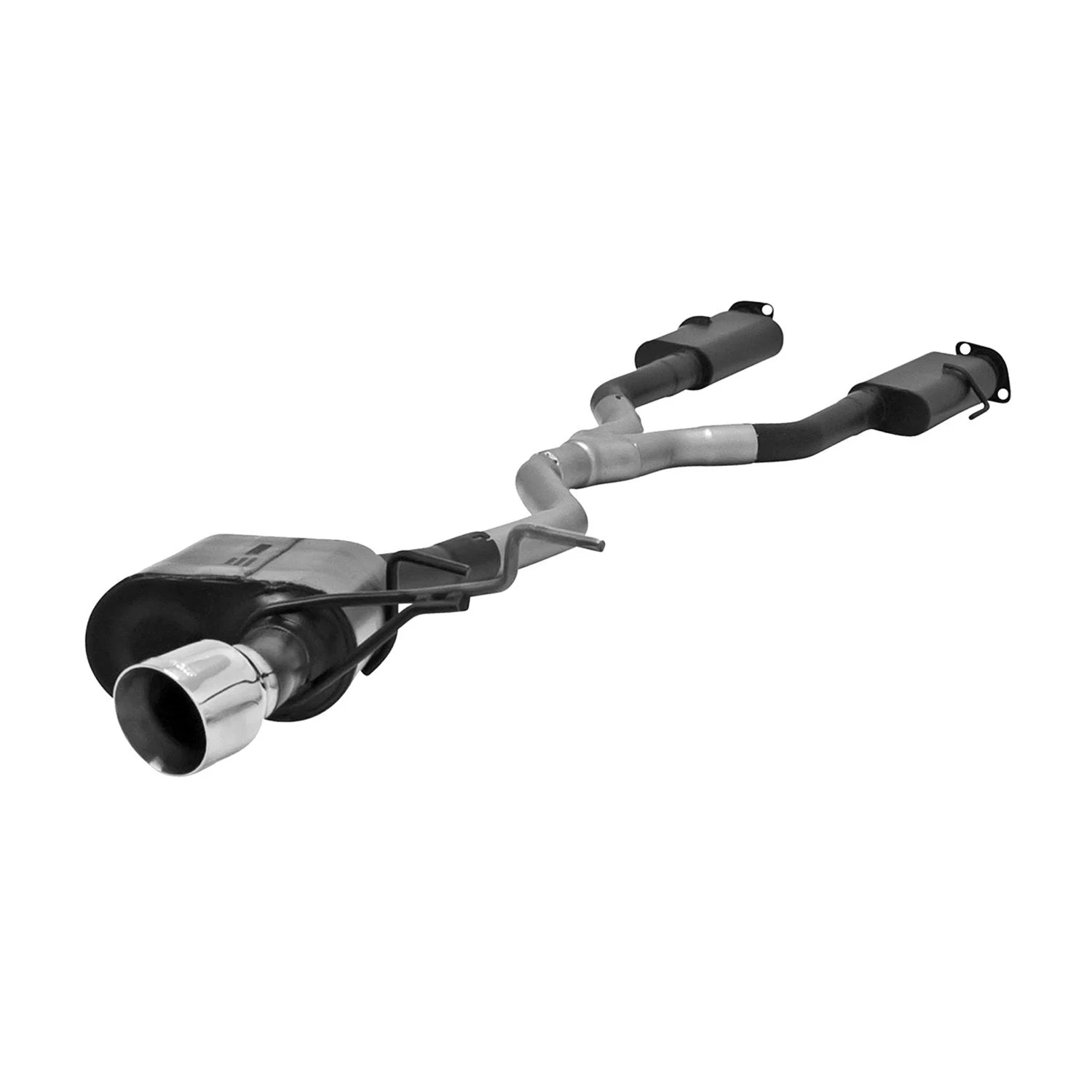 Flowmaster 817628 - Cat-back System 409S - Single Rear Exit - Force II - Mild/Moderate Sound