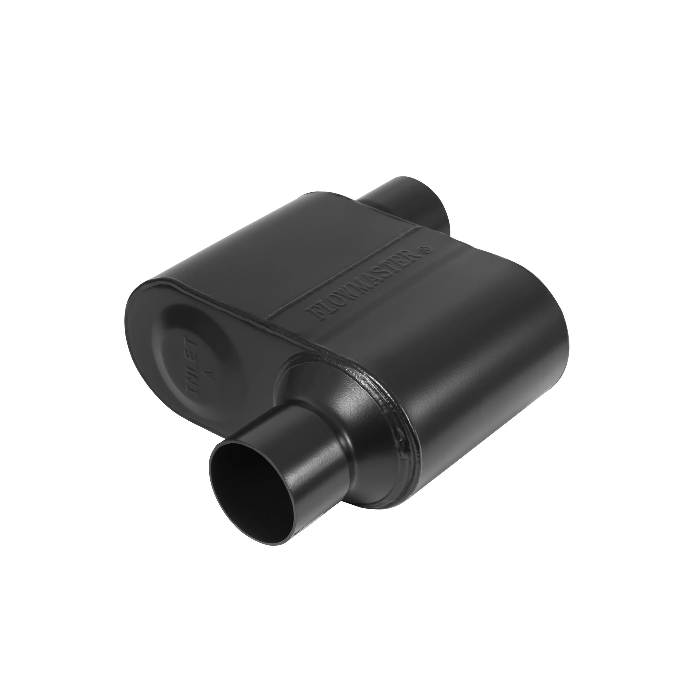 Flowmaster 842518 - Super 10 Muffler 409S - 2.50 Offset In / 2.50 Offset Out - Aggressive Sound