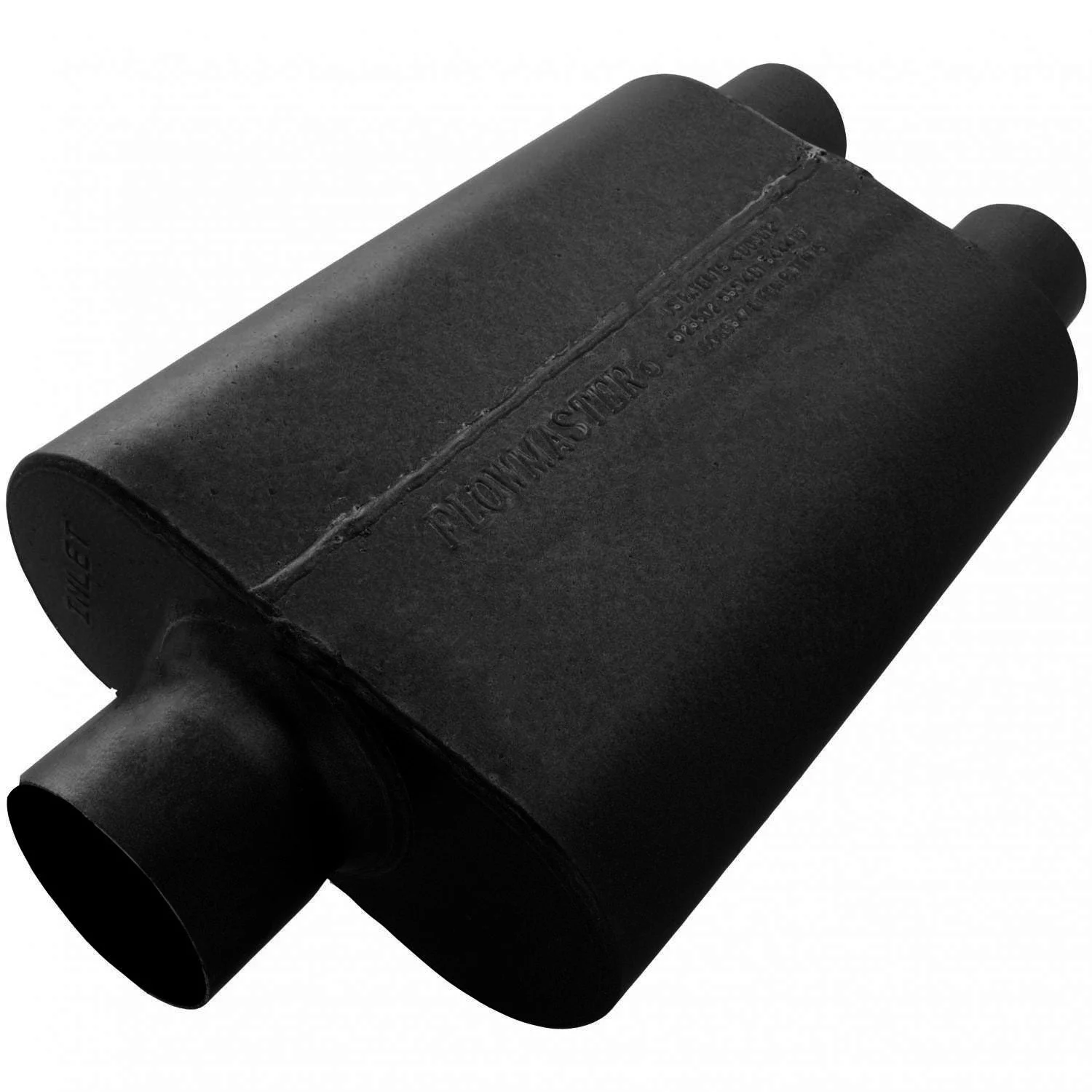 Flowmaster 8430452 - Super 44 Series Muffler 409S - 3.00 Center In / 2.50 Dual Out - Aggressive Sound