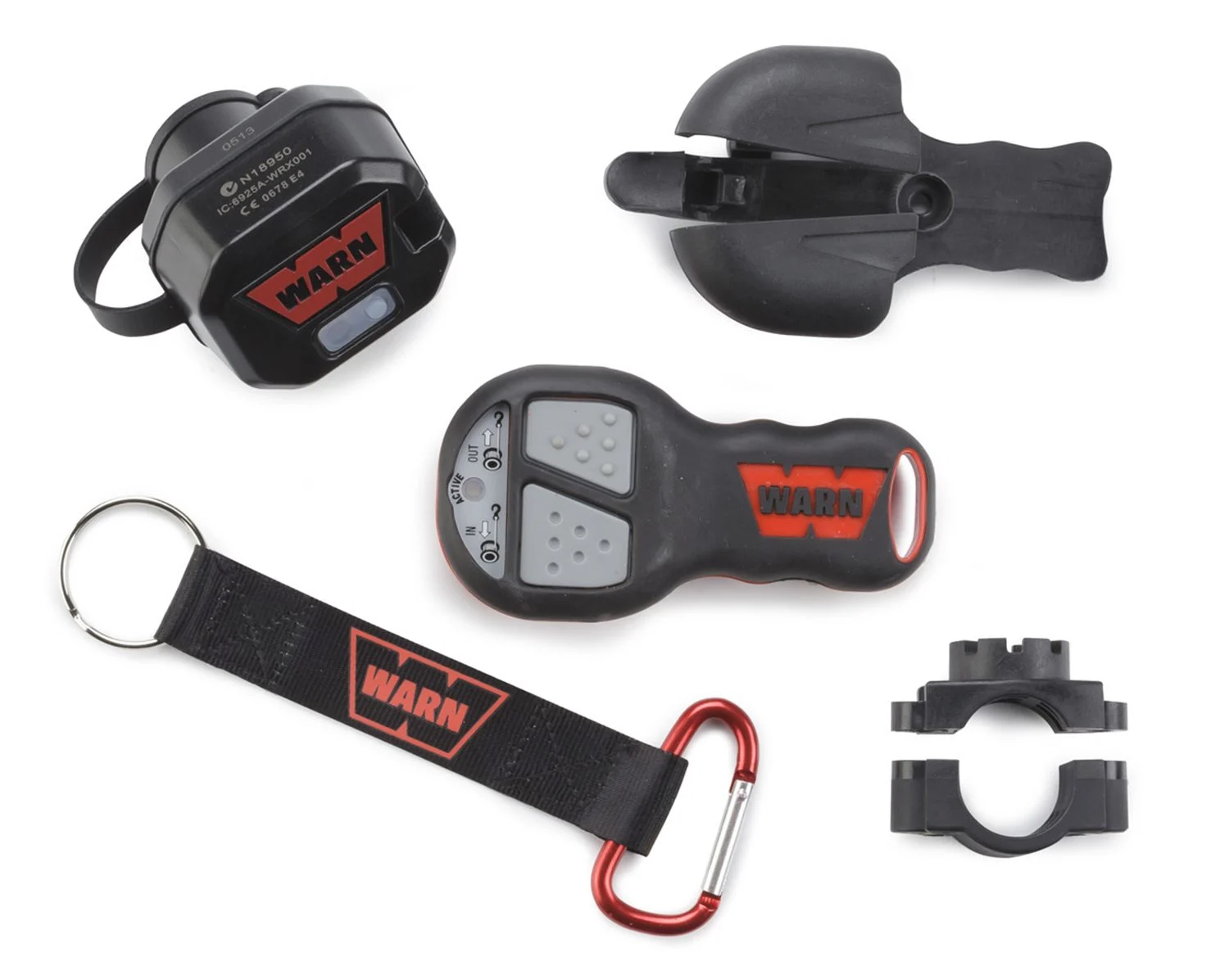 Warn 90287 - WIRELESS WINCH REMOTE - RECEIVER AND TRANSMITTER KIT FOR ZEON