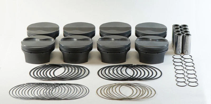 Mahle Motorsport 930219980 - Mahle MS Chevrolet LS 5.3L Piston Set 325cid 3.780in Bore 3.622 Stroke 8.5cc 11.4 CR Set of 8