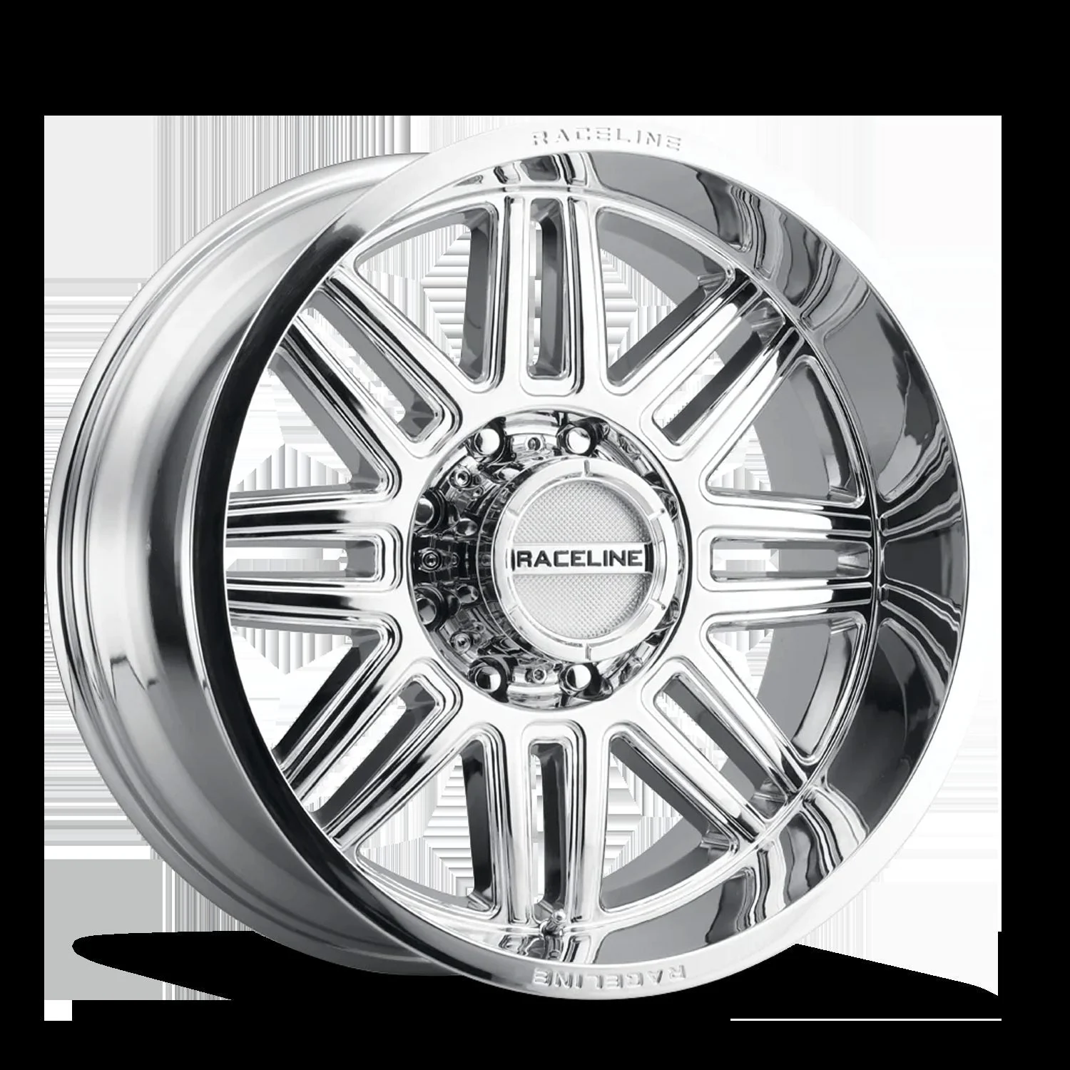 Raceline 948C-29050-00 - Aluminum Wheels 20x9 Split 948C Chrome 0 Offset 5 on 127 Bolt Pattern 78.1 Bore