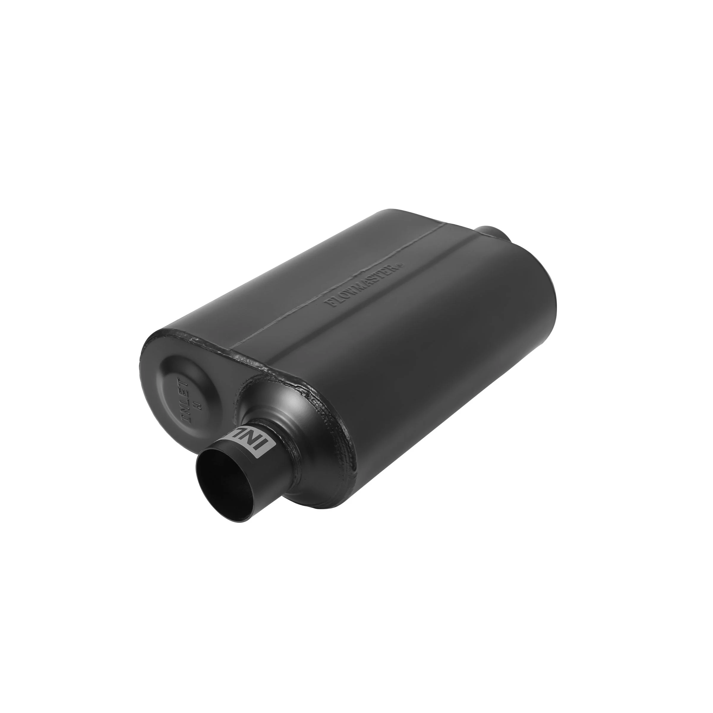 Flowmaster 952546 - Super 40 Muffler - 2.50 Offset In / 2.50 Center Out - Aggressive Sound