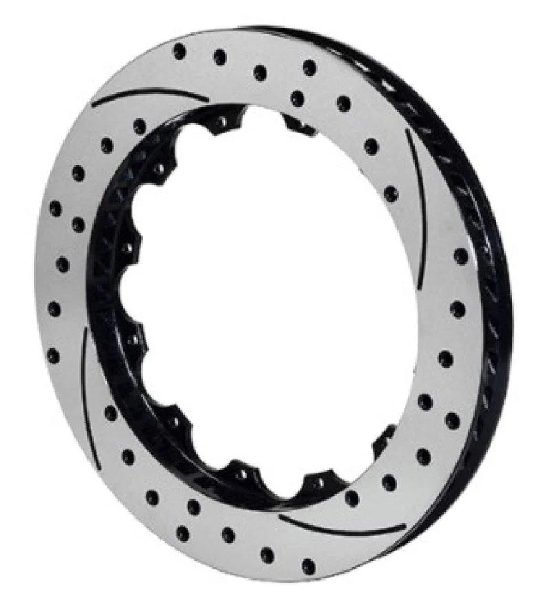 Wilwood 160-13358-BK - Rotor-SRP48 SPC-37-RH-BLK-Drill 12.88 x 1.00 - 12 on 8.75in