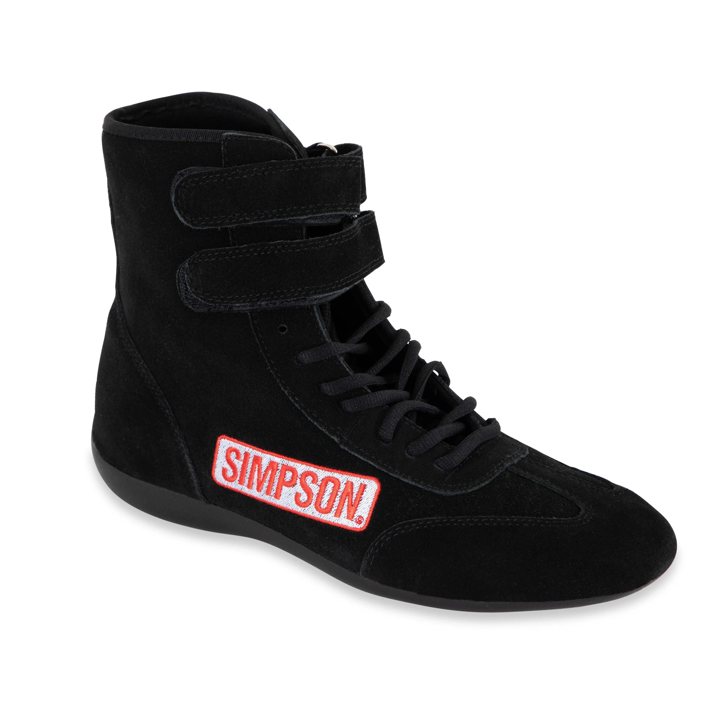 Simpson Safety 28100BK - Simpson Racing Hightop Shoes