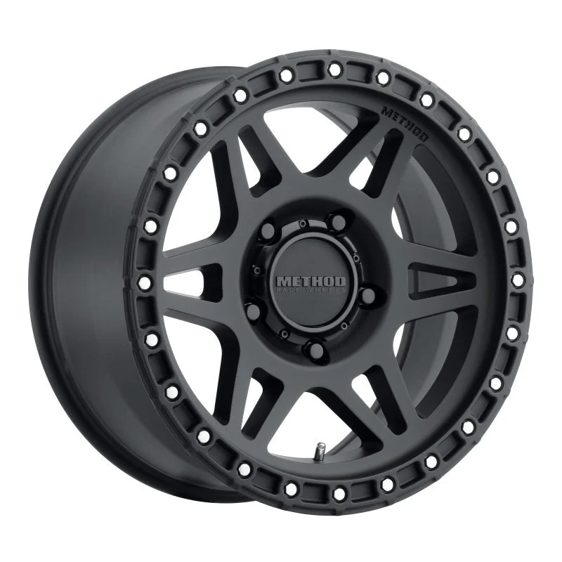 Method Wheels MR31289058518 - Method MR312 18x9 +18mm Offset 5x150 110.5mm CB Matte Black Wheel