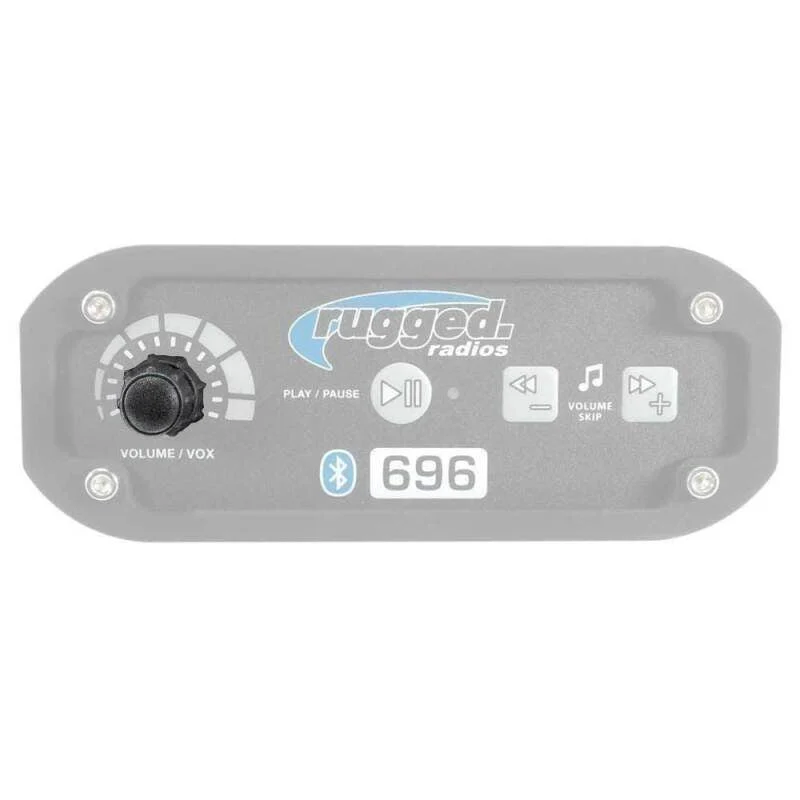 Rugged Radios KNOBS-RRP696 - Replacement Volume and VOX Knob Set for 696 696 Plus and STX Intercoms