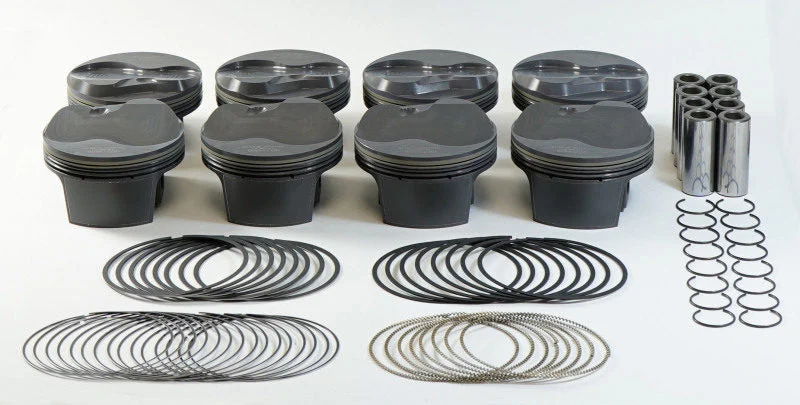 Mahle Motorsport 197714805 - Mahle MS Piston Set GM LS 365ci 4.005in Bore 3.622stk 6.125in Rod .927 Pin 12cc 11.9 CR Set of 8