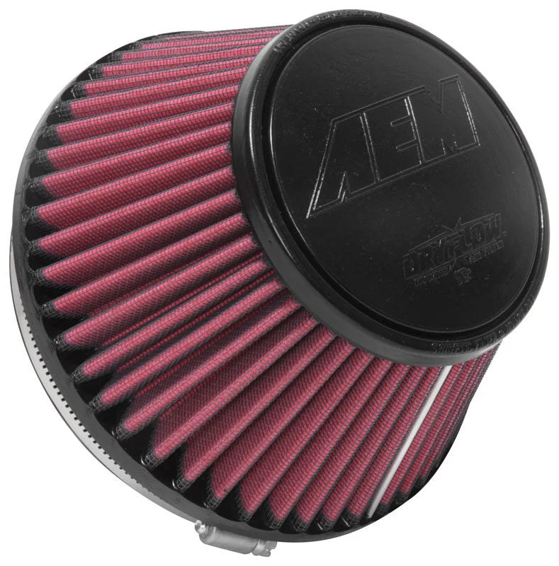 AEM Induction 21-2093DK - AEM 6 in x 4 in Dryflow Tapered Conical Air Filter