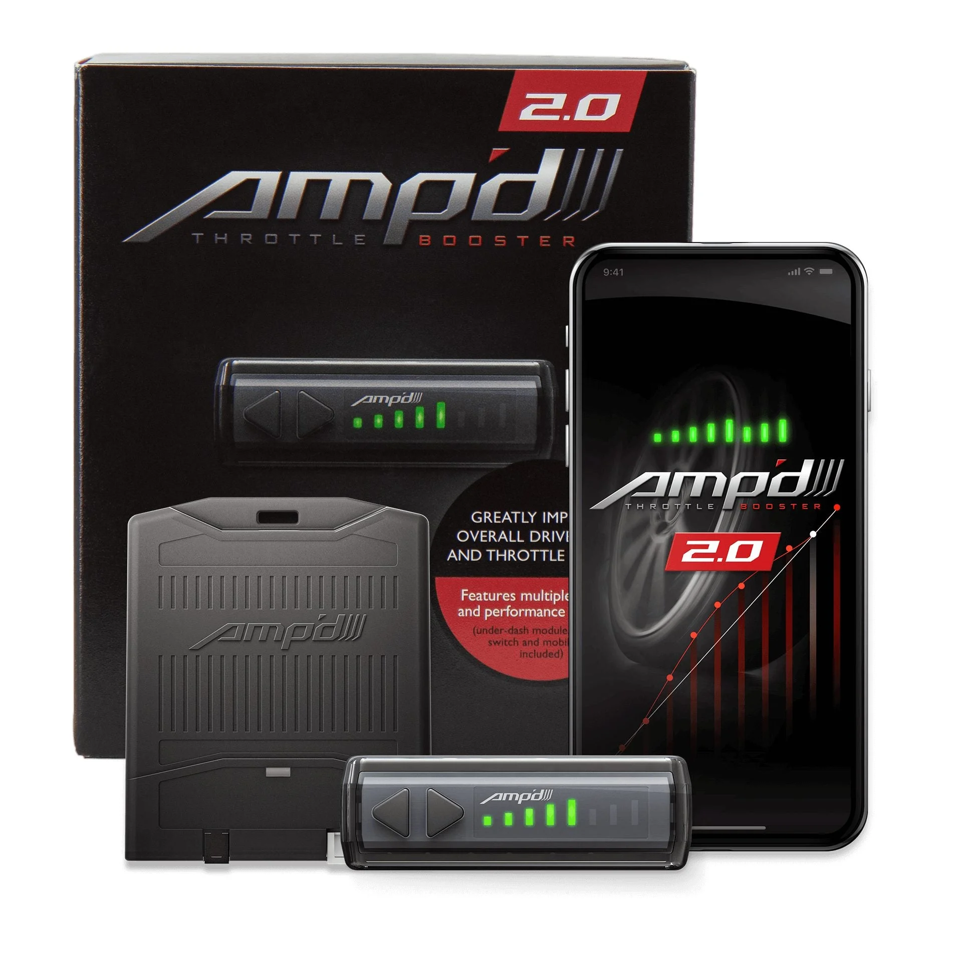 Superchips 28867-D2 - AMPd 2.0 Throttle Booster