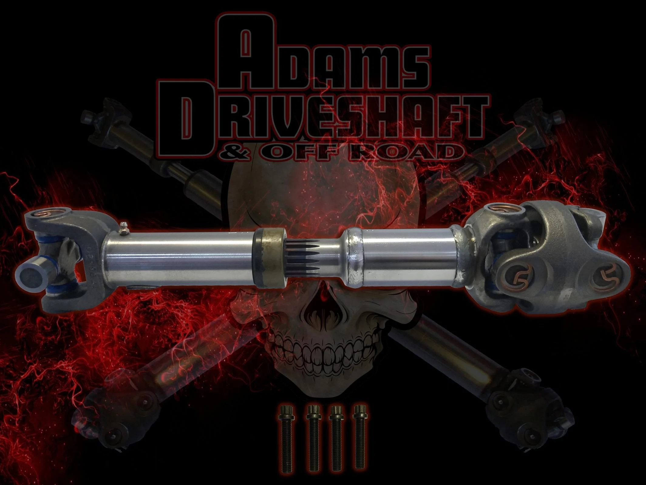Adams Driveshaft ASDTJ-1310CVR-S - TJ Rear Non Rubicon 1310 CV Driveshaft Extreme Duty Series