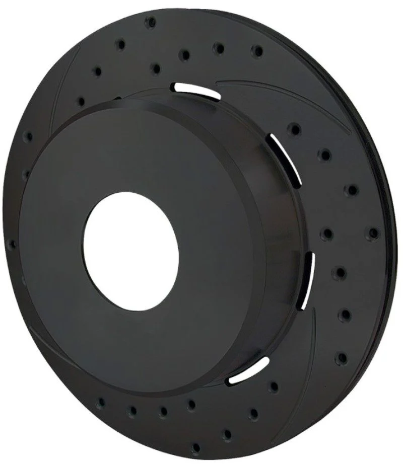 Wilwood 160-11552-BK - Rotor-1.91in Offset-SRP-BLK-Drill-RH 11.00 x .810 -Blank