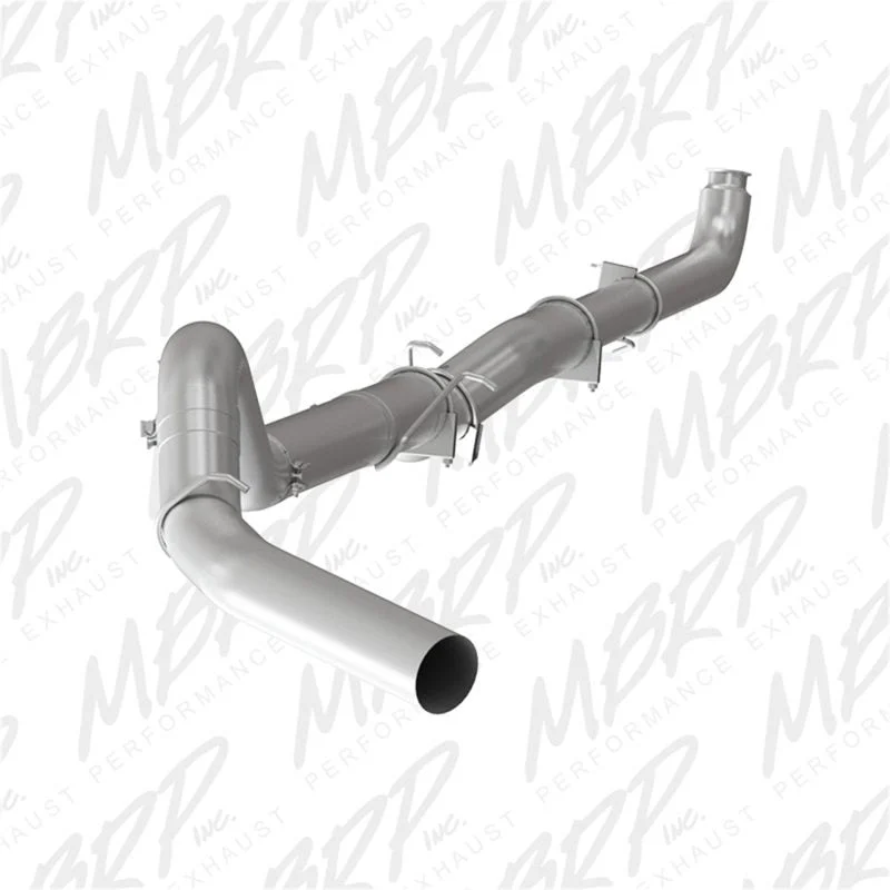 MBRP S60200PLM - 5 Inch Single Side Aluminized Steel -No Muffler For 01-07 Silverado/Sierra 2500/3500 Duramax Classic Extended/Crew Cab