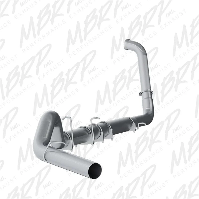 MBRP S62240PLM - 5 Inch Turbo Back Single Side Exit No Muffler For 03-07 Ford F-250/350 6.0L,