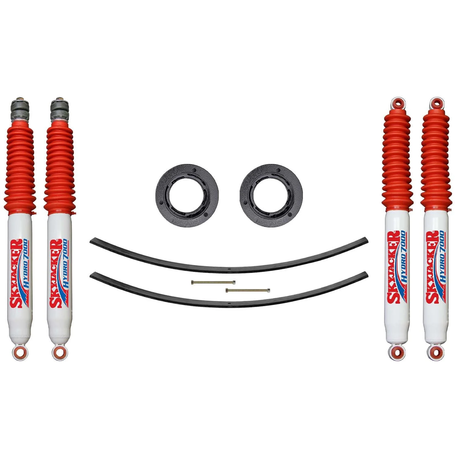 Skyjacker D27MK-H - Suspension Lift Kit w/Shock 2.5 Inch Lift Incl. Front Spacer Kit Add-A-Leaf
