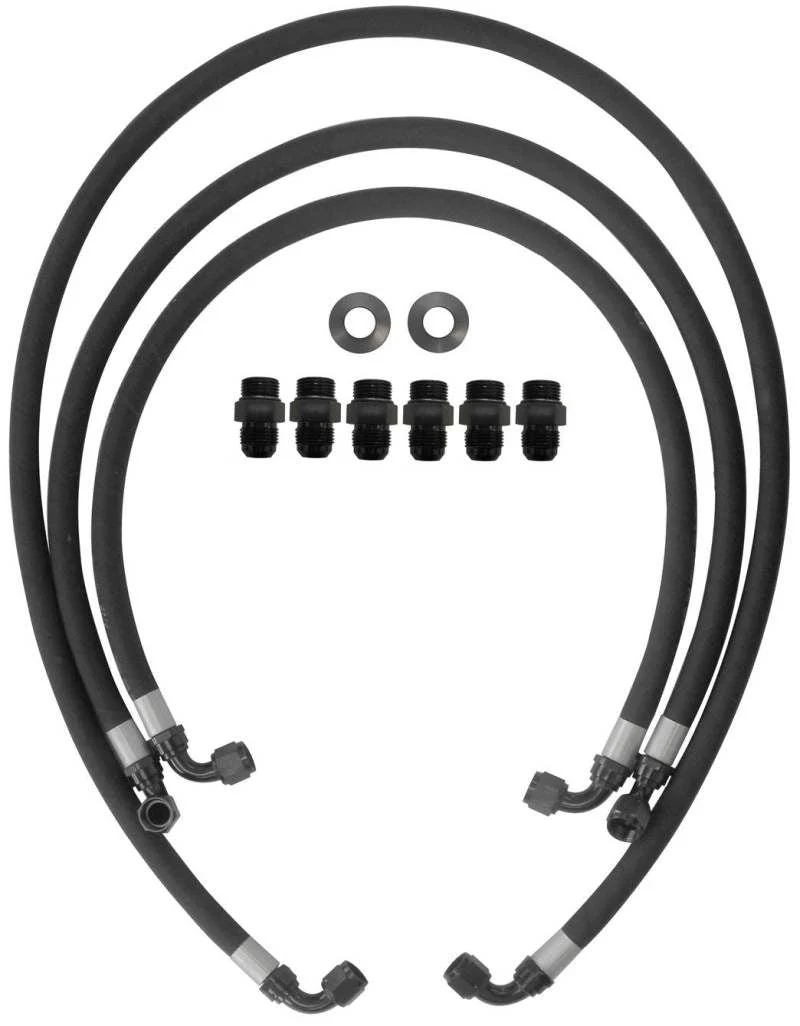 Fleece Performance FPE-TL-LB7-LLY - Allison Transmission Cooler Lines For 2001-2005 LB7-LLY