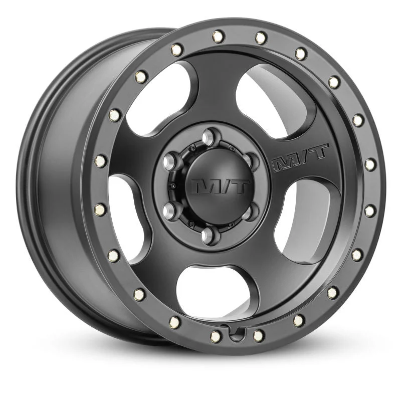 Mickey Thompson 226100583 - Canyon Pro Black Wheel - 18X9 8X6.5 BP 5in BS 0 Offset 125.2mm Bore - 274567