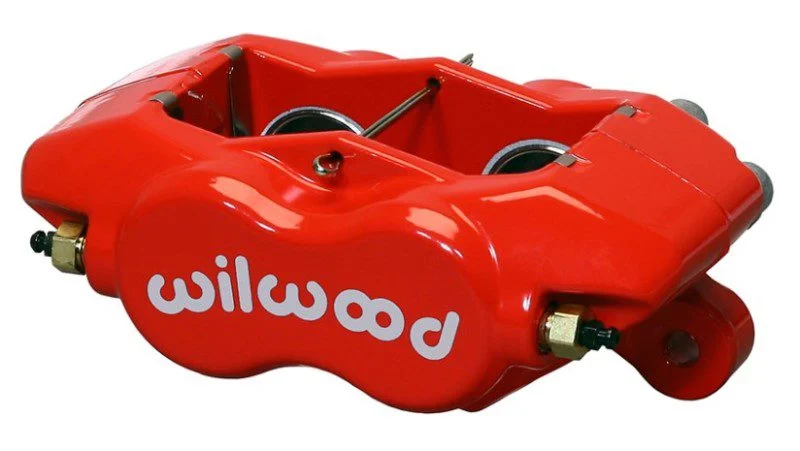 Wilwood 120-14932-RD - Caliper-Forged Dynalite-Red 1.12in Pistons .81in Disc