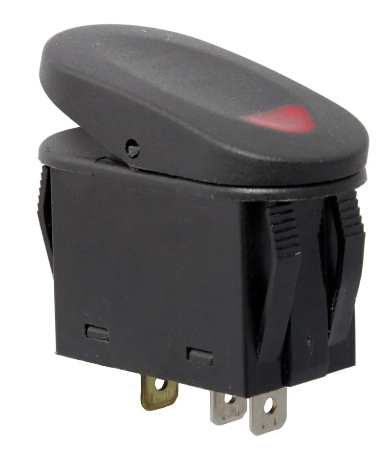 Rugged Ridge 17235.02 - 2-Position Rocker Switch Red