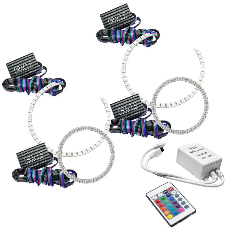 ORACLE Lighting 2705-504 - Ford Expedition 03-06 Halo Kit - ColorSHIFT w/ Simple Controller