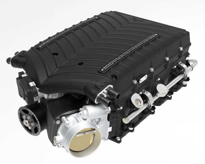 Whipple WK-3500-S2-30 - 2015+ Dodge Hellcat SC Competition Kit / Intercooled / W185RF (3.0L) Black
