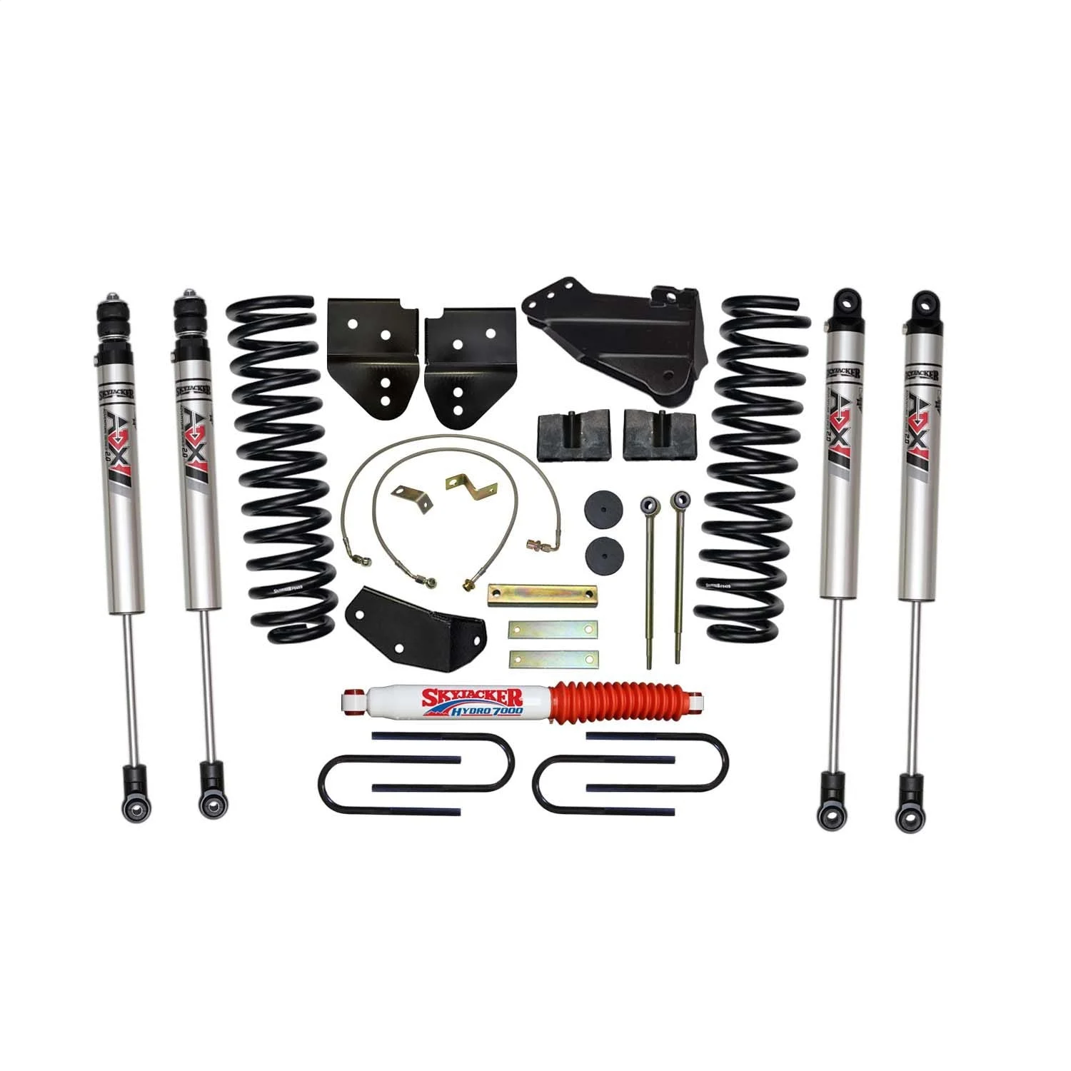 Skyjacker F5401K-XM - 4 In. Suspension Lift Kit With ADX M2.0 Aluminum Monotube Shocks