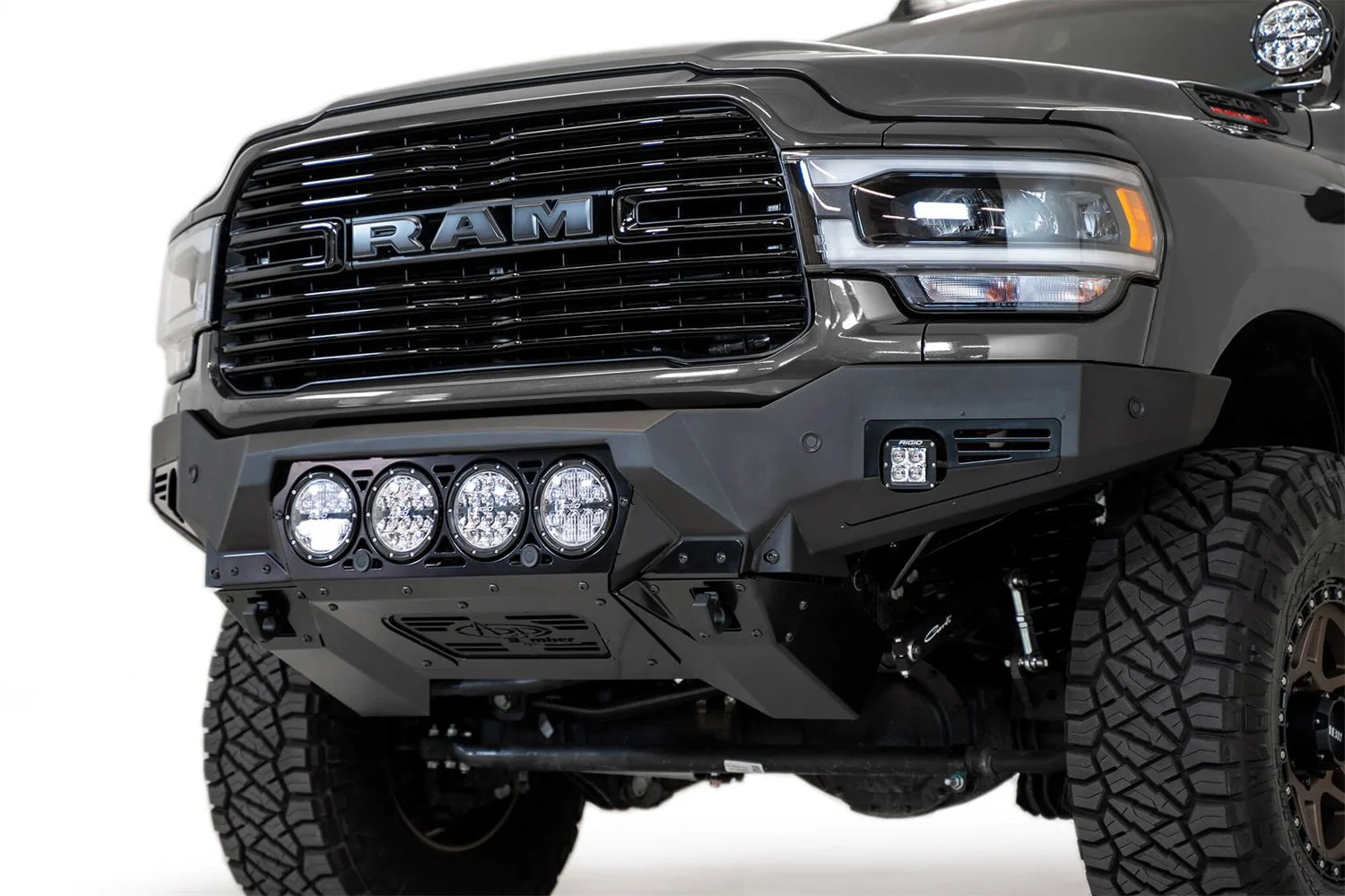 Addictive Desert Designs F560014110103 - 19-21 Ram 2500/3500 Bomber Front Bumper (Rigid)