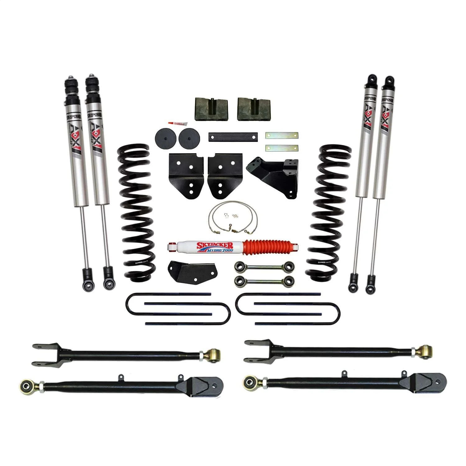 Skyjacker F84524KH-XM - 4 In. Suspension Lift Kit With ADX M2.0 Aluminum Monotube Shocks
