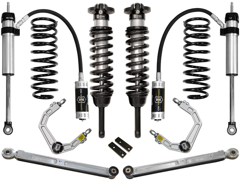 Icon K53054 - 03-09 Toyota 4Runner/FJ 0-3.5in Stage 4 Suspension System w/Billet Uca