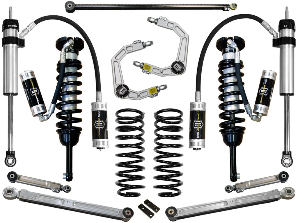 Icon K53066 - 2010+ Toyota FJ/4Runner 0-3.5in Stage 6 Suspension System w/Billet Uca