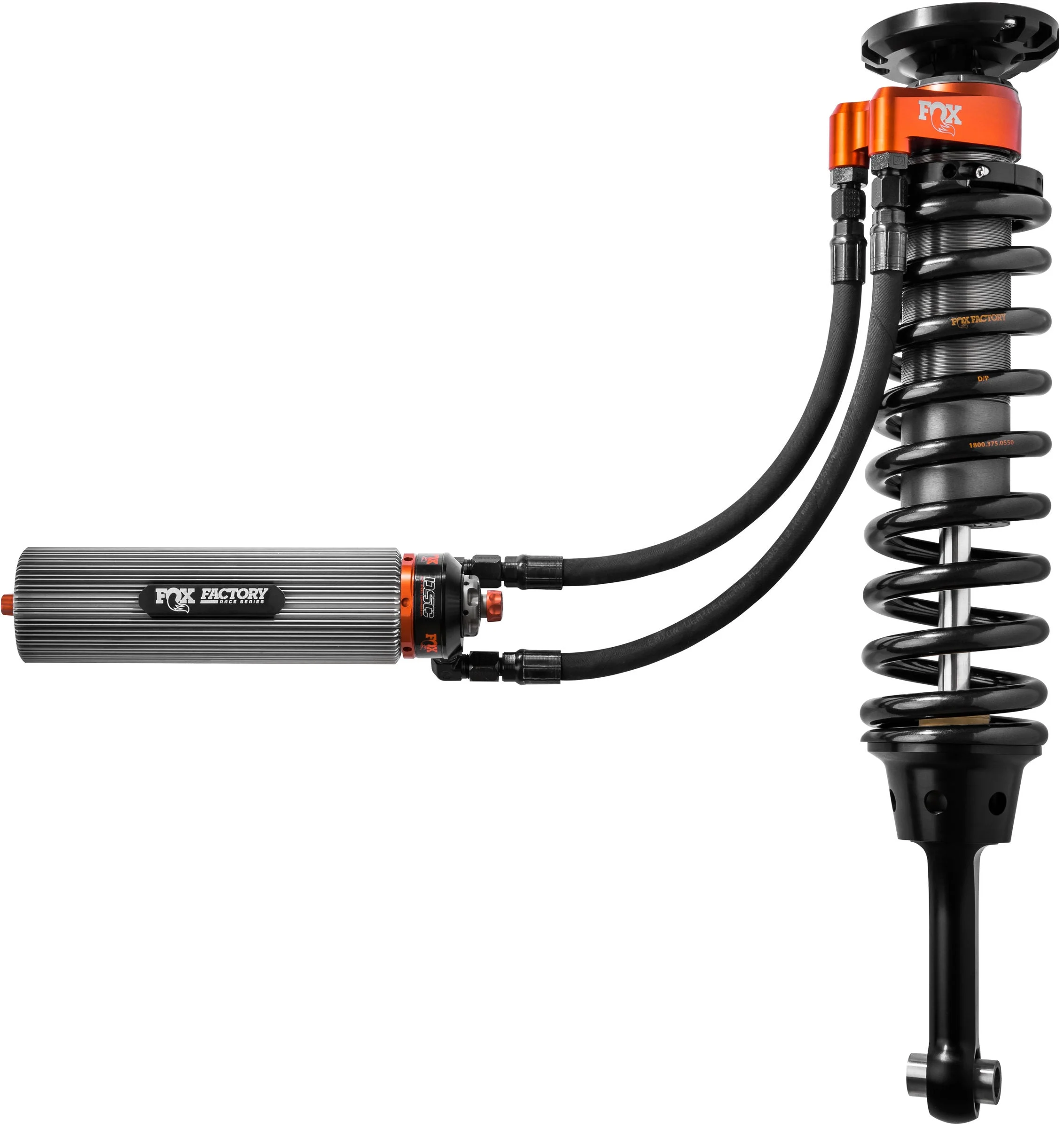 Fox 883-06-140 - Ford Raptor 3.0 Factory Series 7.9in Int. Bypass Remote Res. Front Coilover Set DSC Adj. - Blk
