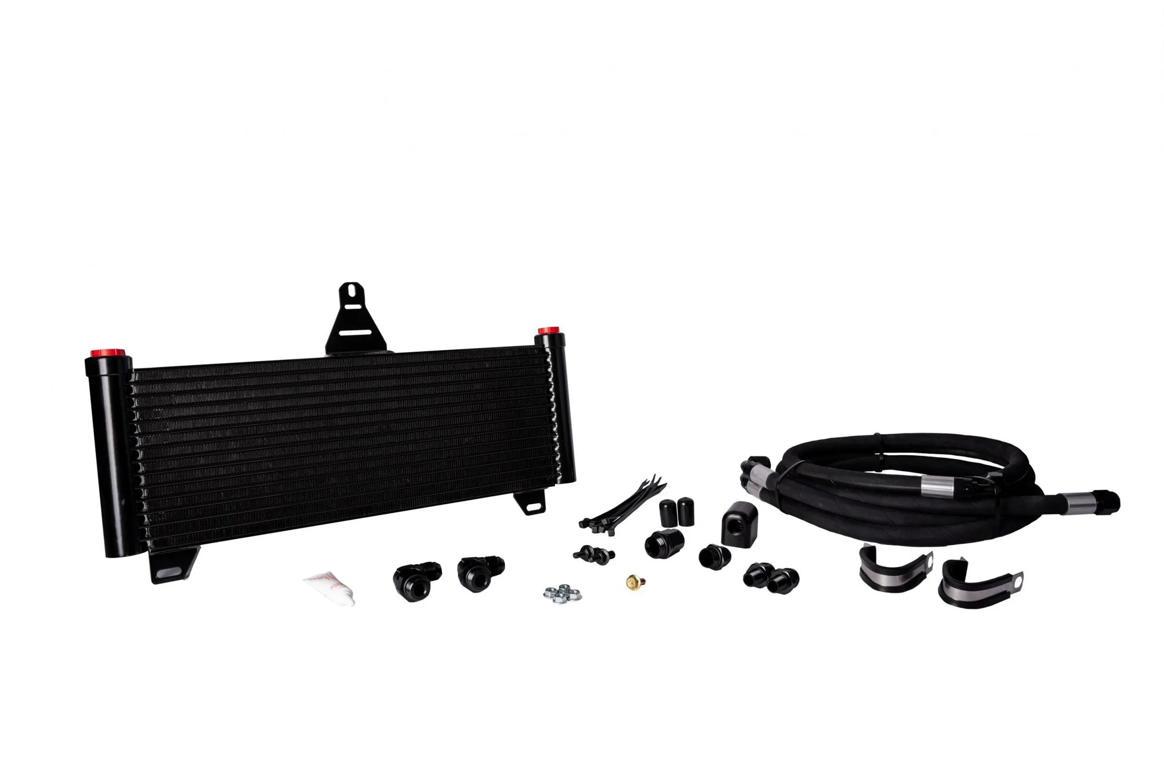 Fleece Performance FPE-TC-CUMM-9402 - Transmission Cooler and Line Kit for 1994-2002 Dodge Ram