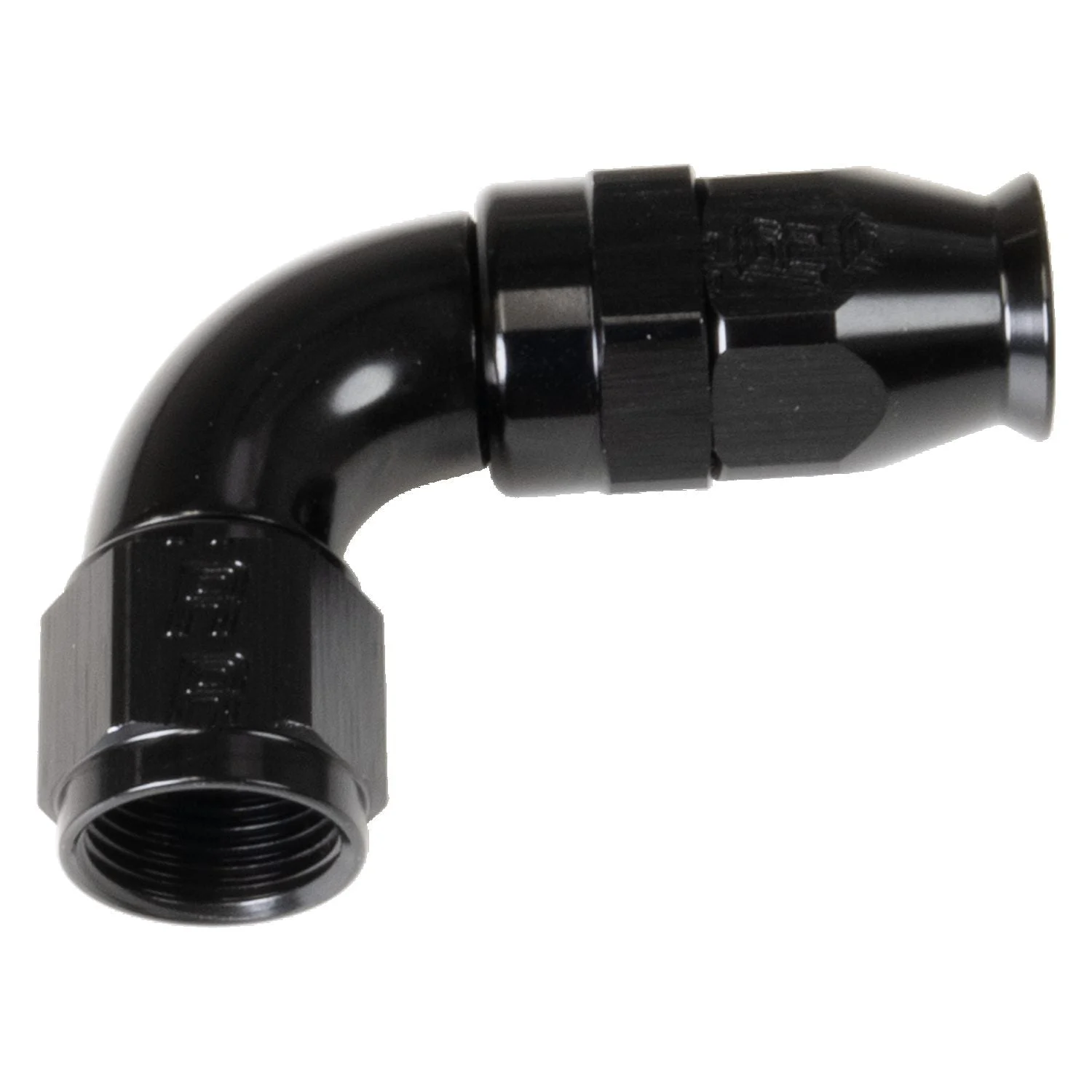 Russell 550563 - Black 90 -8 Pro Ptfe Hose End