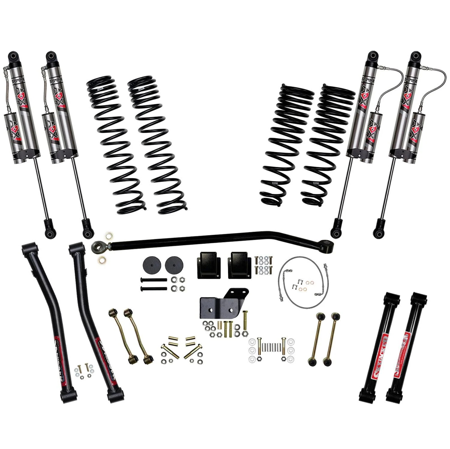 Skyjacker G452RKXLT - 4.5In GLAD SYS RUBI LG TR ADX