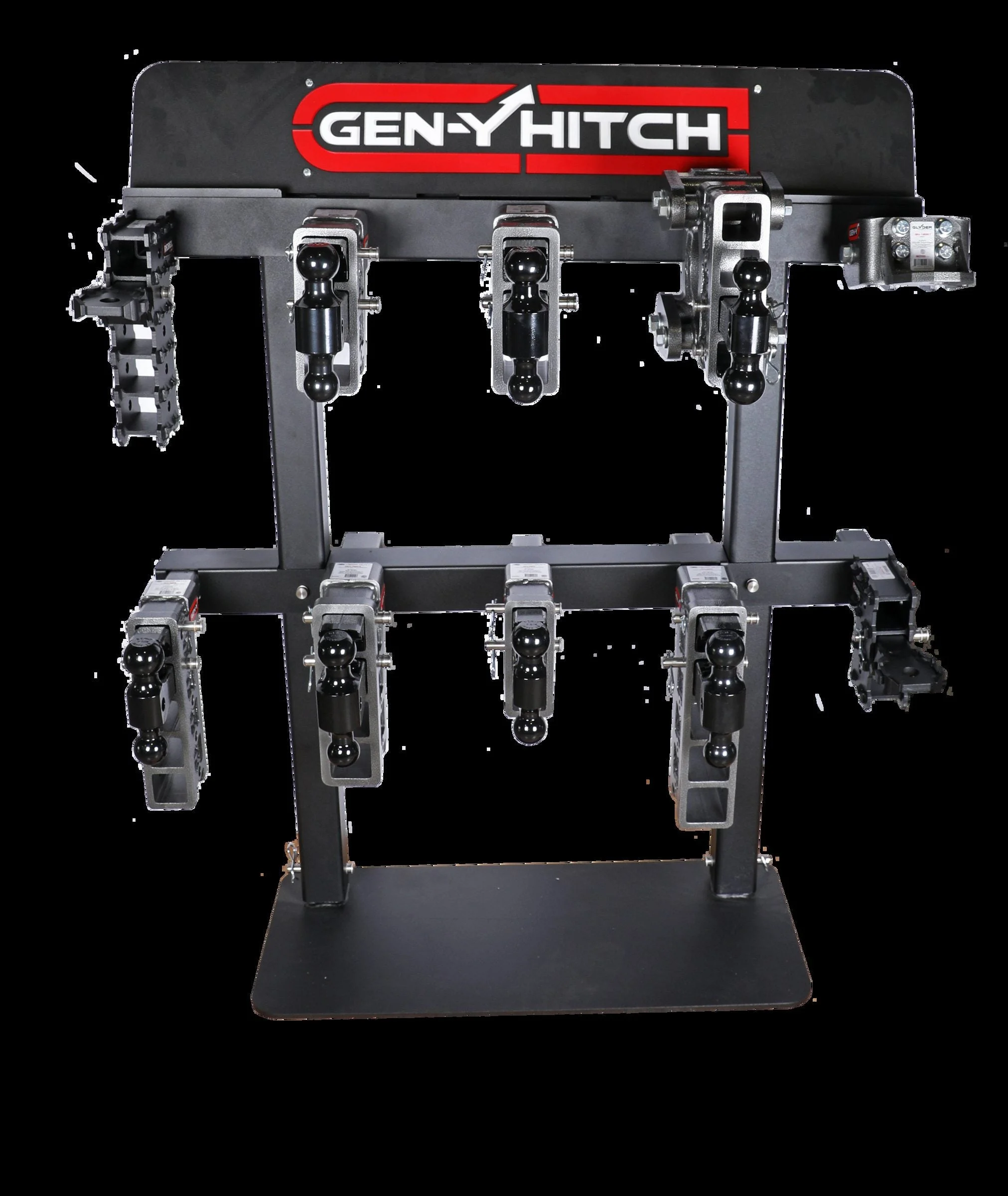 GEN-Y Hitch GH-5000 - Gen-Y Horizontal Hitch Display Stand w/10 Slots (*Display Only*)