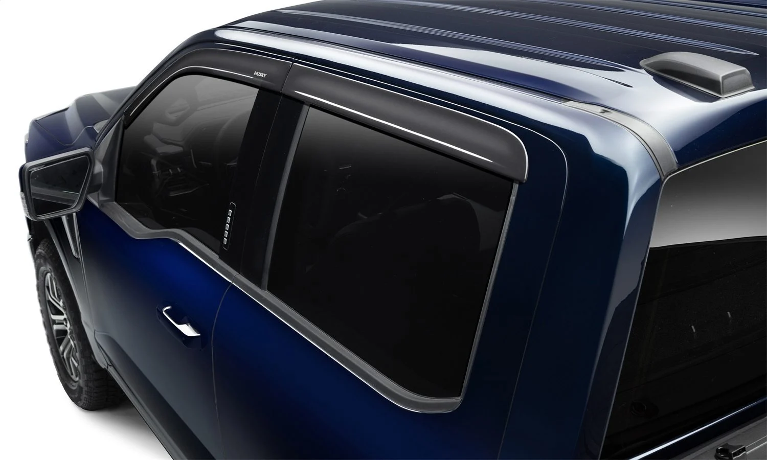 Husky Liners 2854112 - 22-24 Nissan Frontier CC Ventvisor Low Profile (4pc) - Smoke