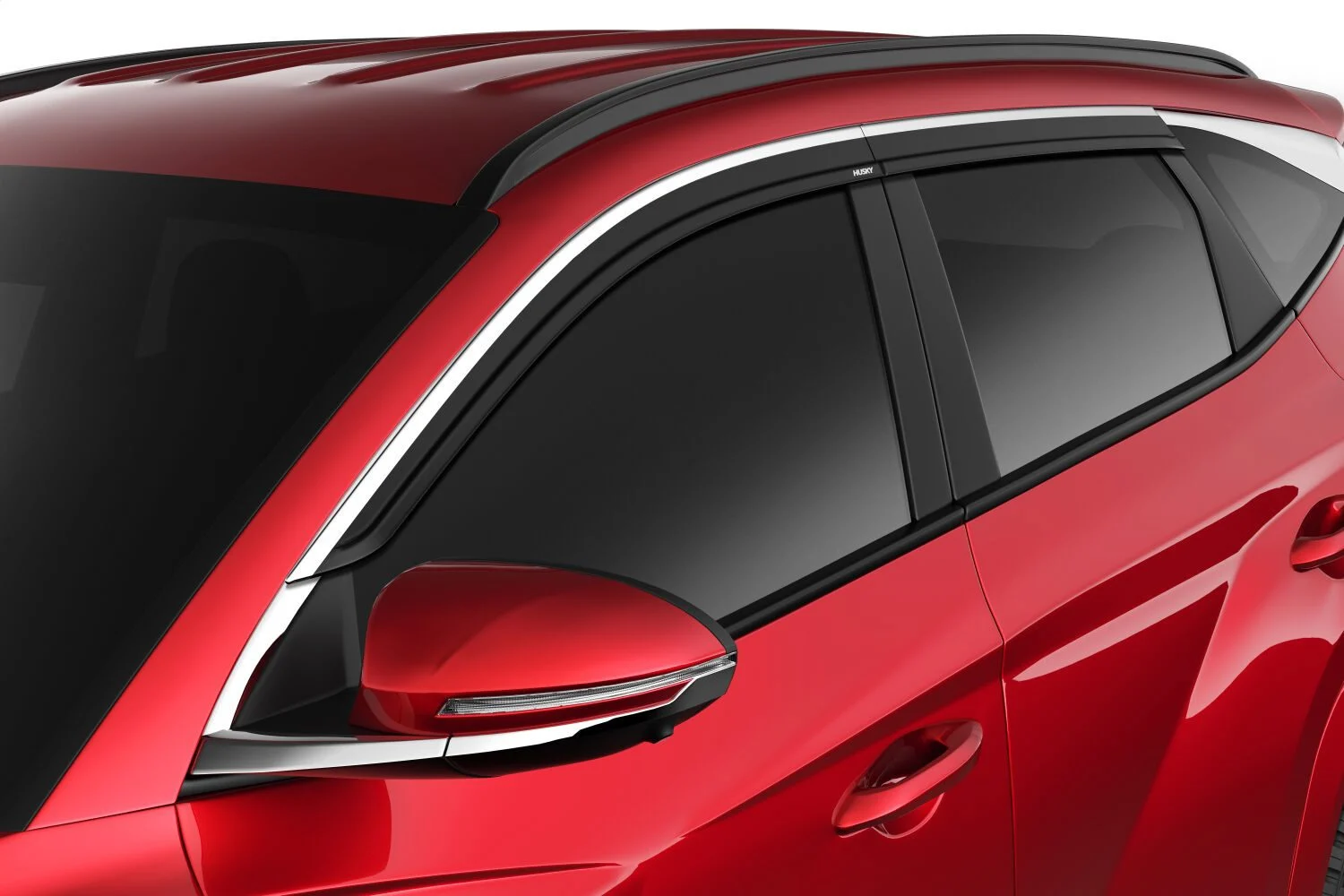 Husky Liners 2884068 - 22-23 Hyundai Tucson Ventvisor Low Profile (4pc) - Chrome