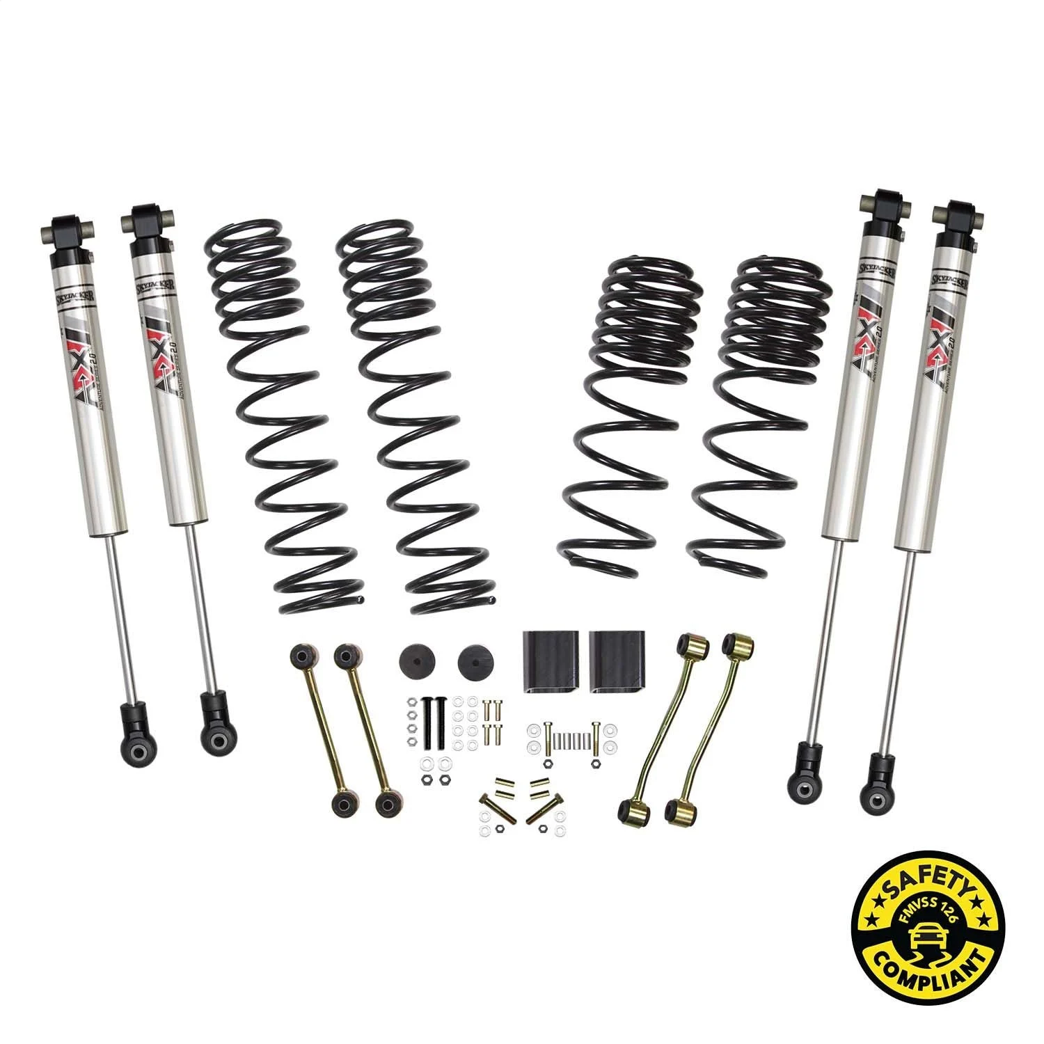 Skyjacker JL20BKXMLT - 2 In. Suspension Lift Kit With ADX M2.0 Aluminum Monotube Shocks