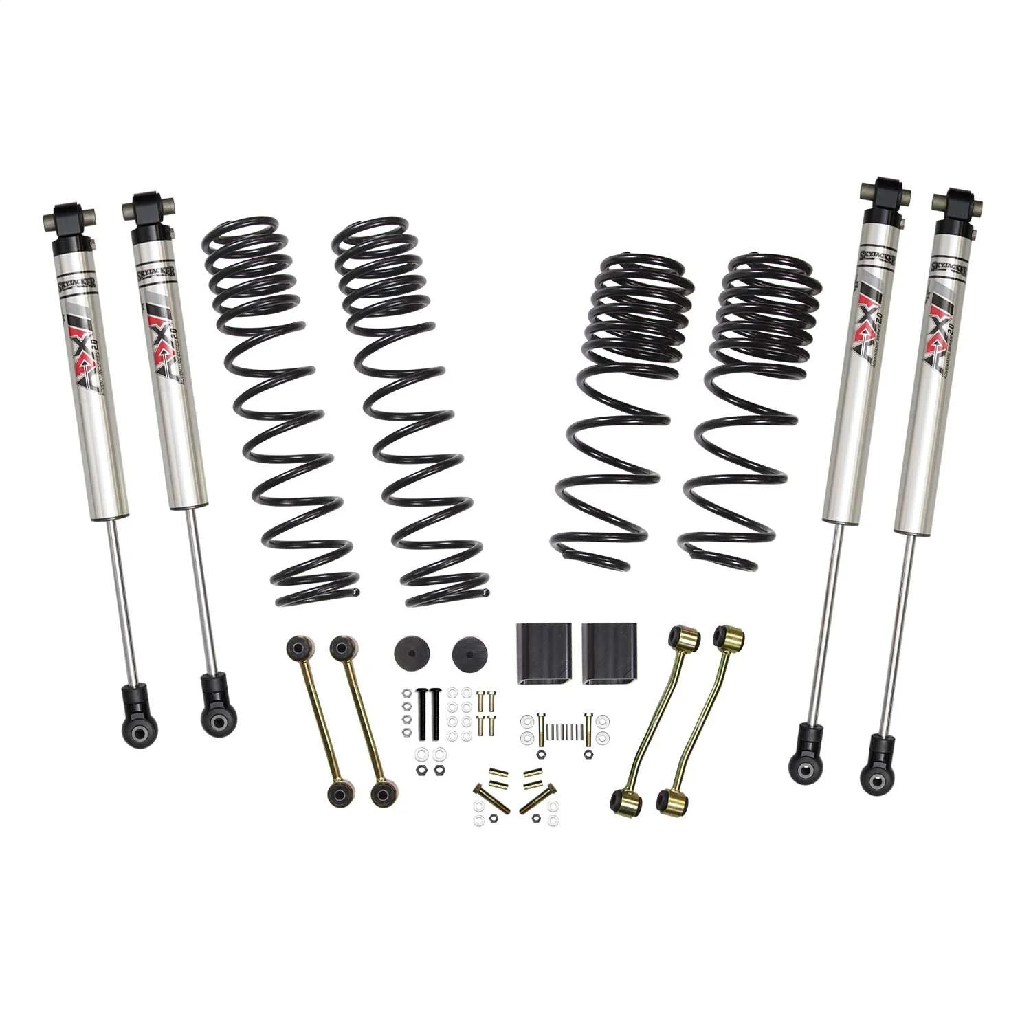 Skyjacker JL25BKXMLTD - 2.5 In. Suspension Lift Kit With ADX M2.0 Aluminum Monotube Shocks