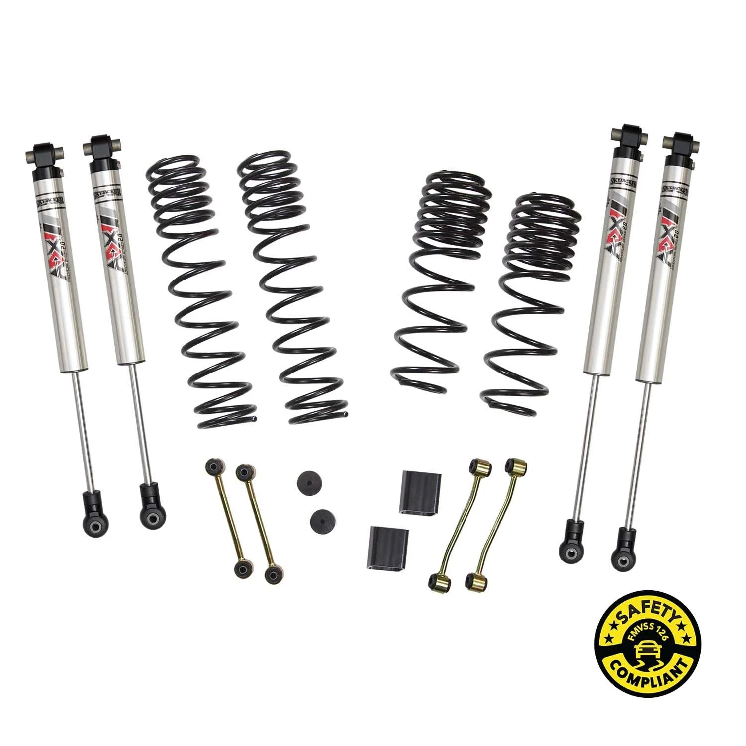 Skyjacker JL25RBKXMLTD - 2.5 In. Suspension Lift Kit With ADX M2.0 Aluminum Monotube Shocks
