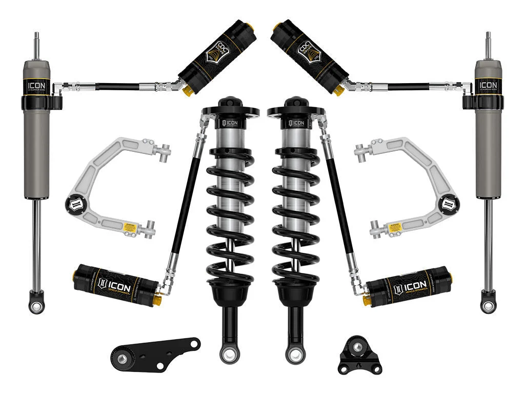 Icon K53295 - 2024+ Toyota Tacoma 1.25in-3in Stage 5 Suspension System - Billet