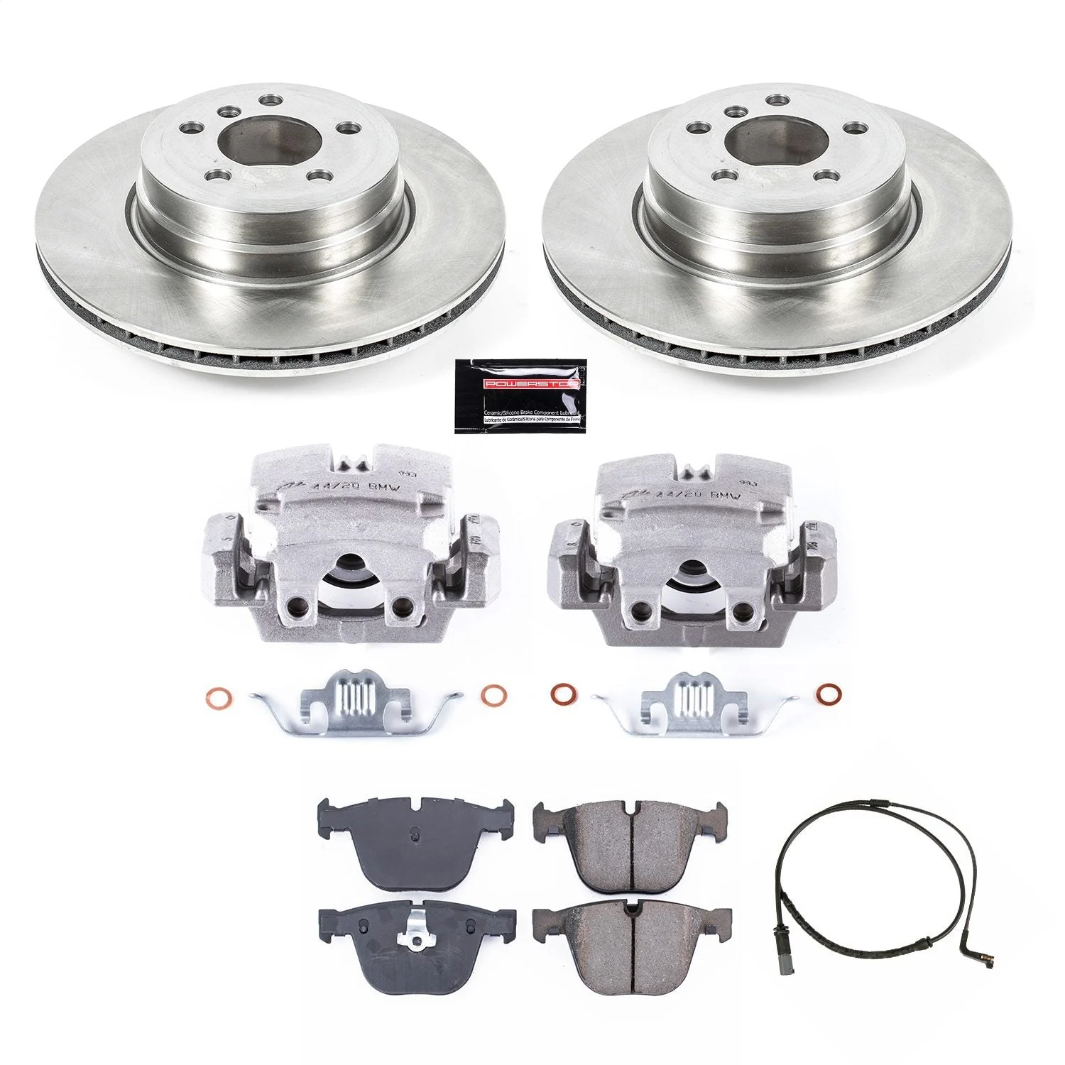 PowerStop KCOE5985 - Power Stop 2008 BMW X6 Rear Autospecialty Kit w/Calipers