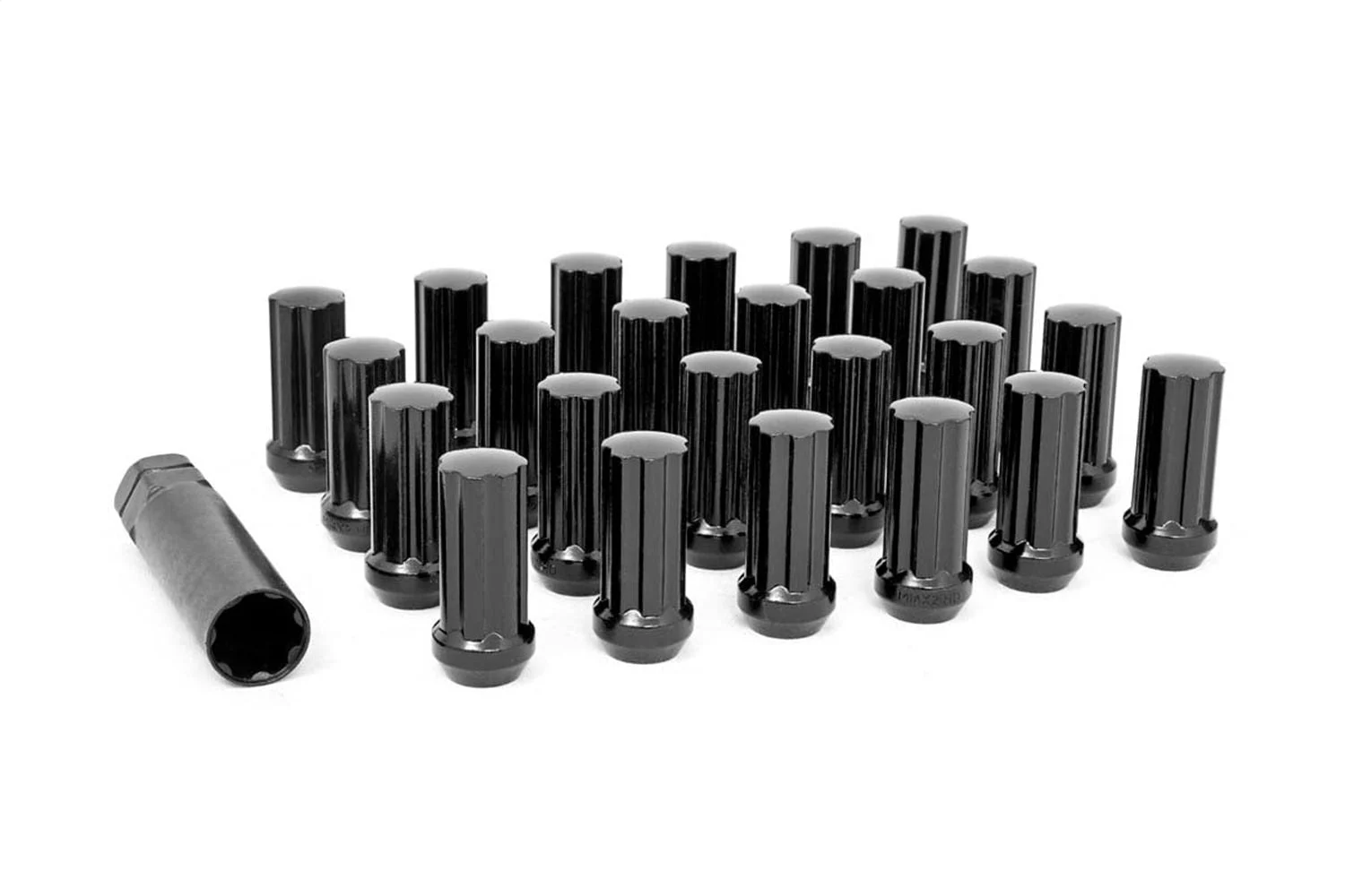 Rough Country 5631832BLK - - 9/16 x 18 Lug Nut Set of 32 - Black