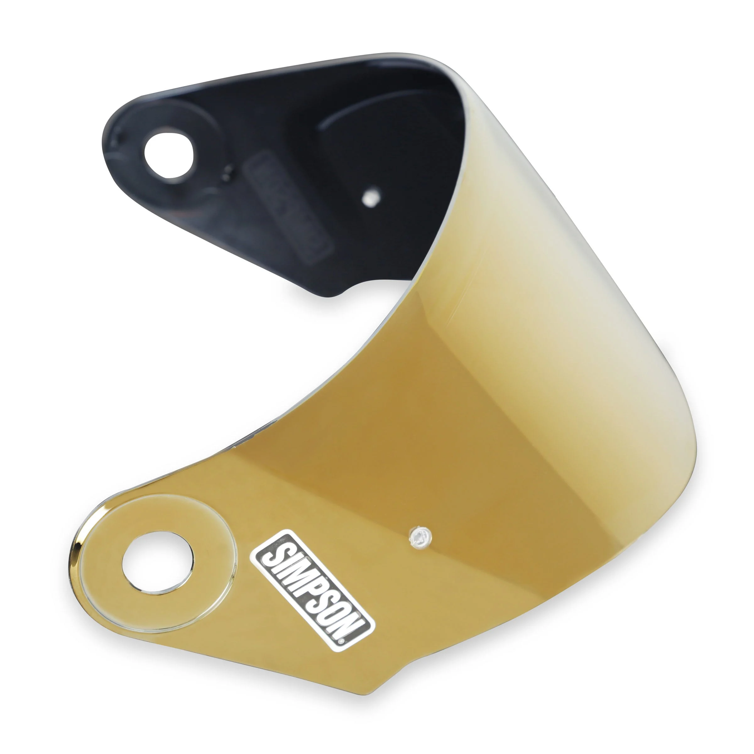 Simpson Motorcycle MBGSE - MOD BANDIT HELMET OPTIONAL SHIELD - Gold Mirror