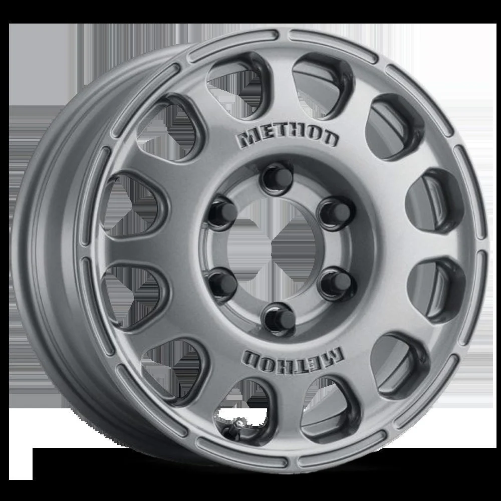 Method Wheels MR10767060825 - Aluminum Wheels 16x7 MR107 Bolt Pattern 6 On 139.7 Offset 25 Lip Size 0 Gloss Titanium Method